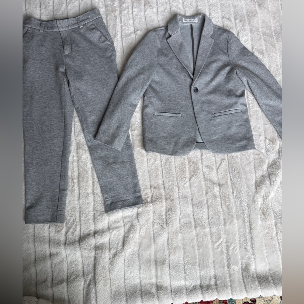 Zara Classic Gray Suit Set